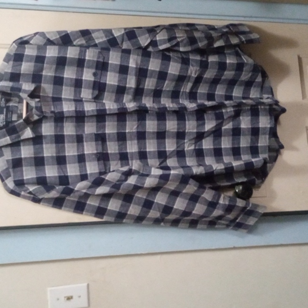 Polo by Ralph Lauren plaid thin flannel button up gently wore 2x dry clean 1x 🔥